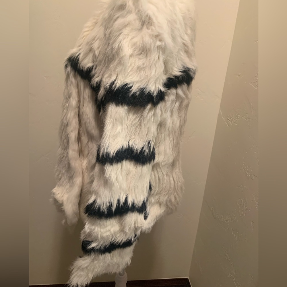 Bubish recycled rabbit fur jacket - Picture 2 of 5